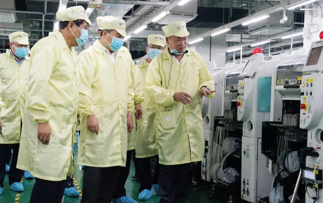 市委书记罗清宇调研太原富士康